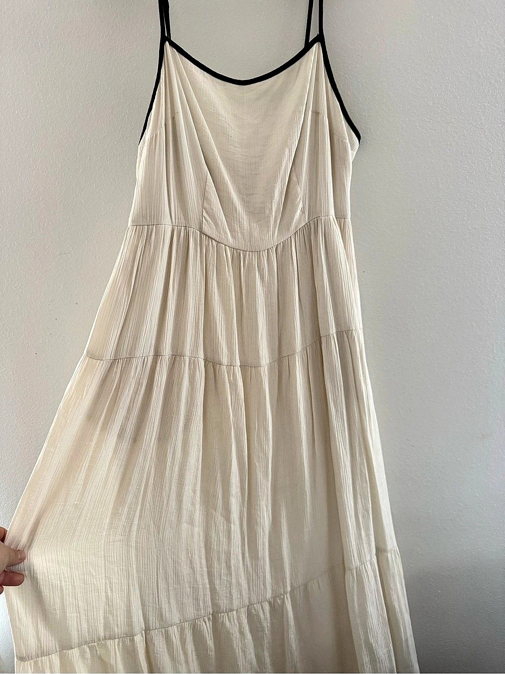 a new day Maxi Dress in Cream Size Medium Like New